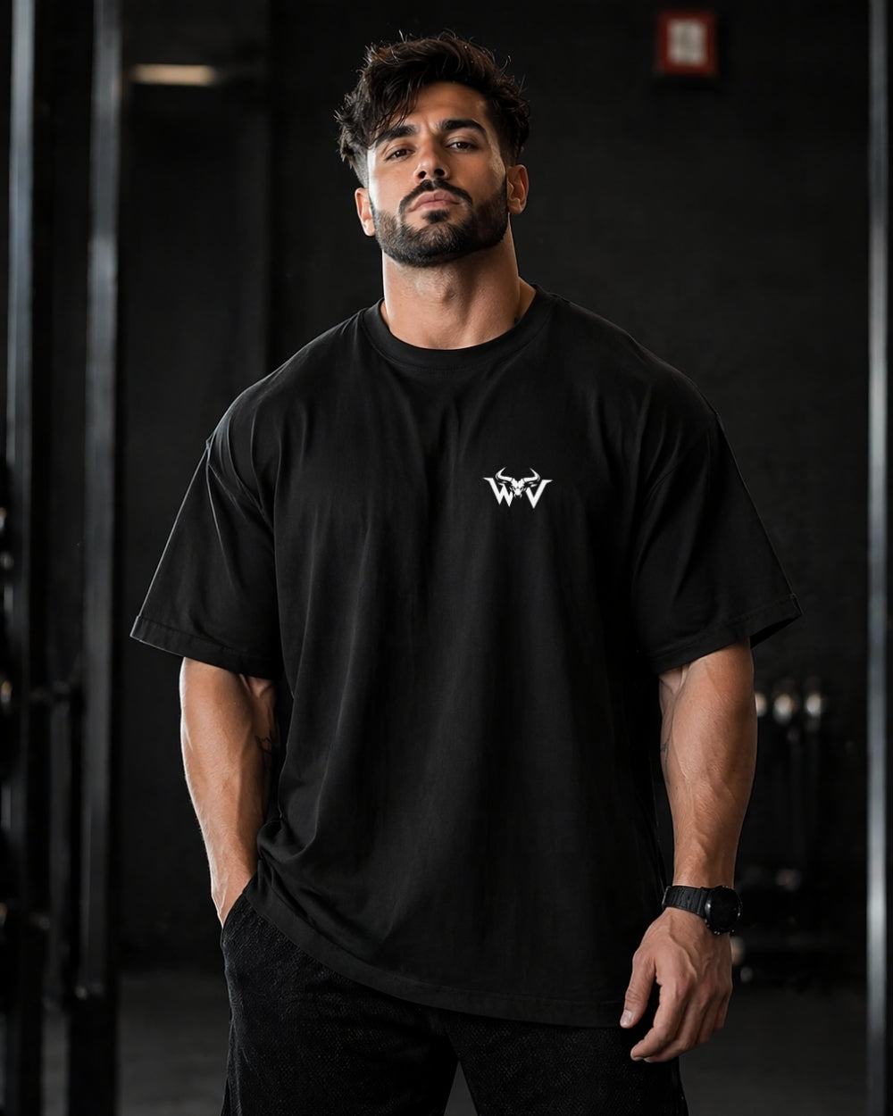 Skull Reign Oversized Tee