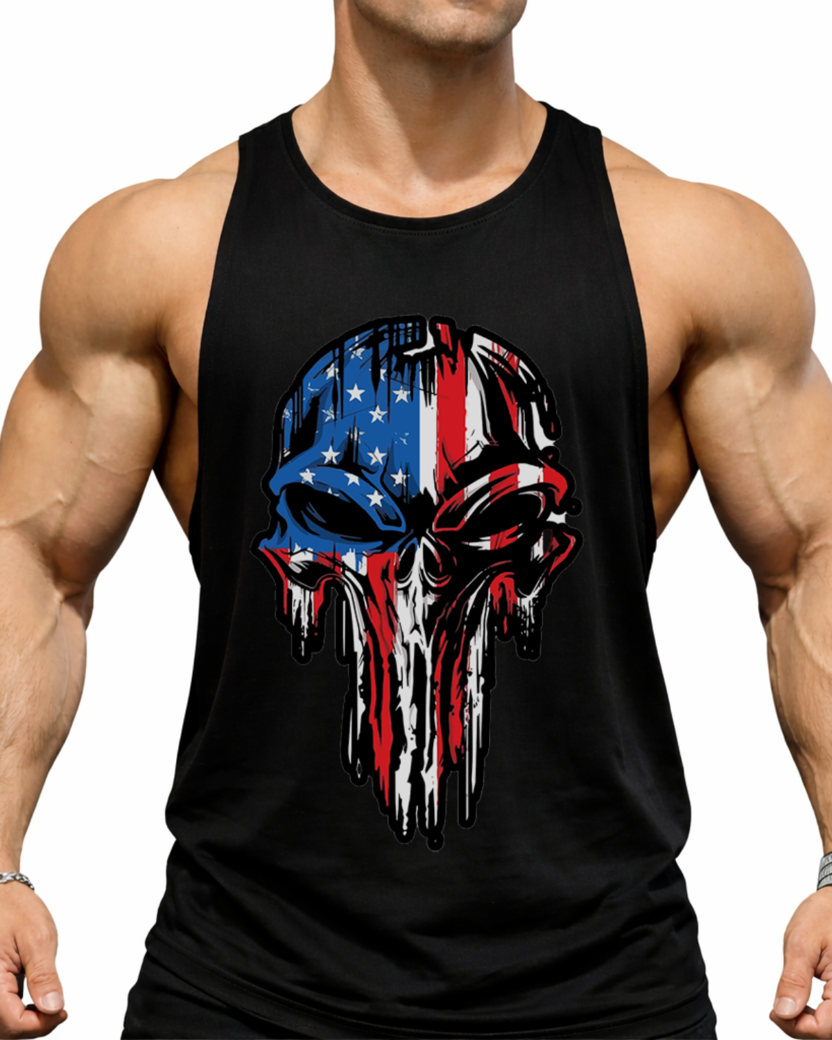 Patriot Skull Stringer