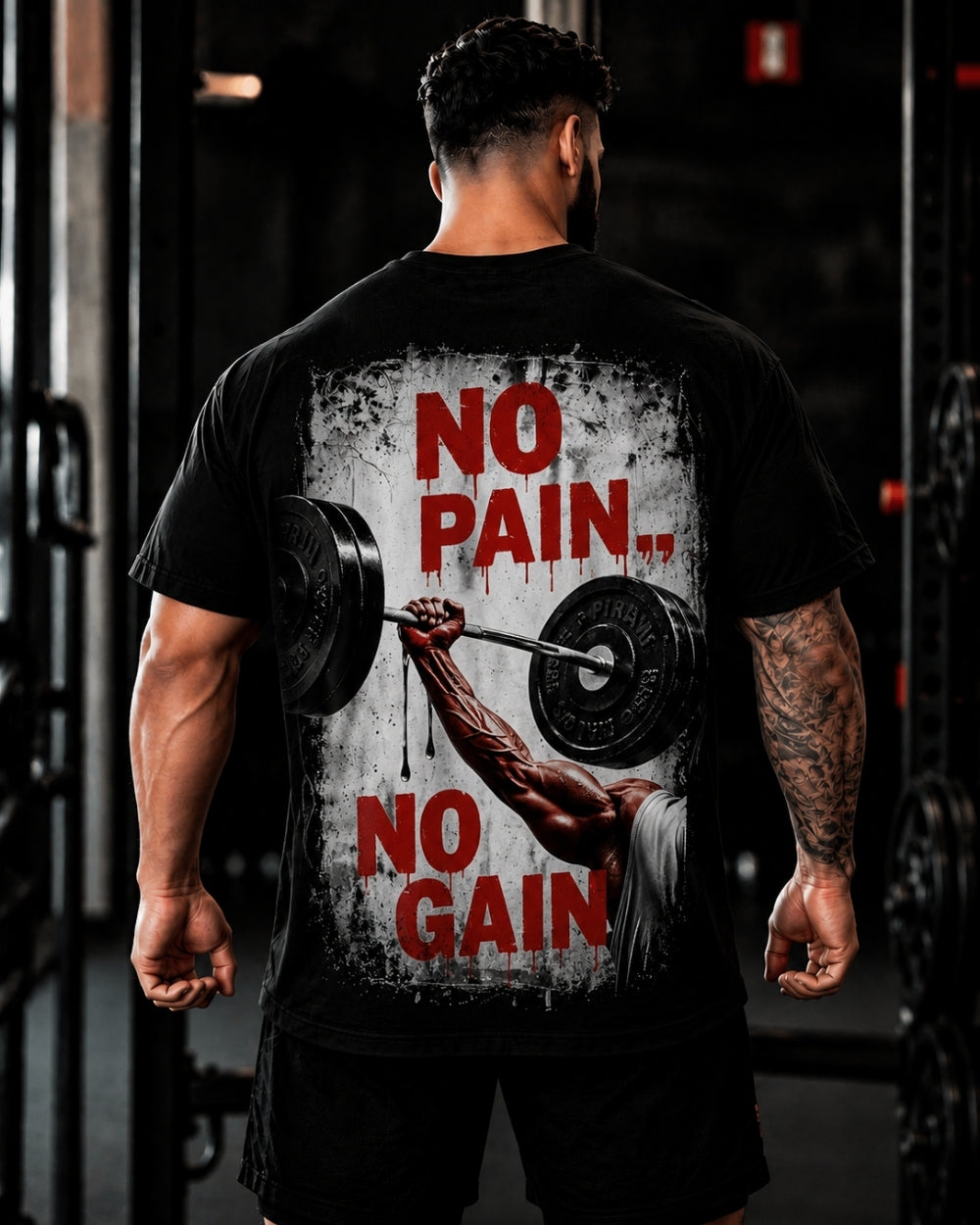 Pain To Power Oversized Tee