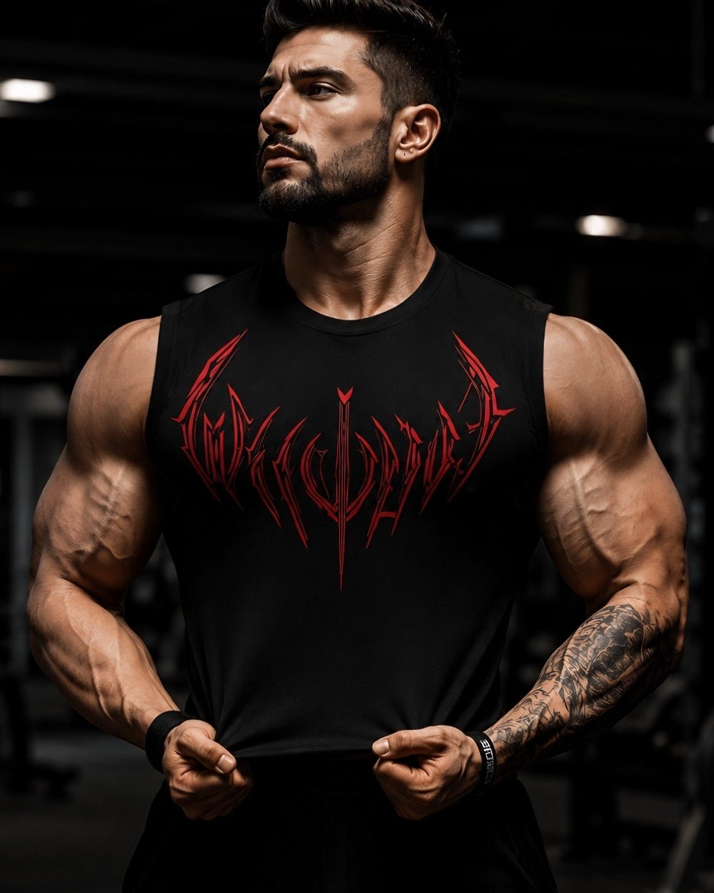 WV_38 Inferno Mark Sleeveless Tee - Image 1