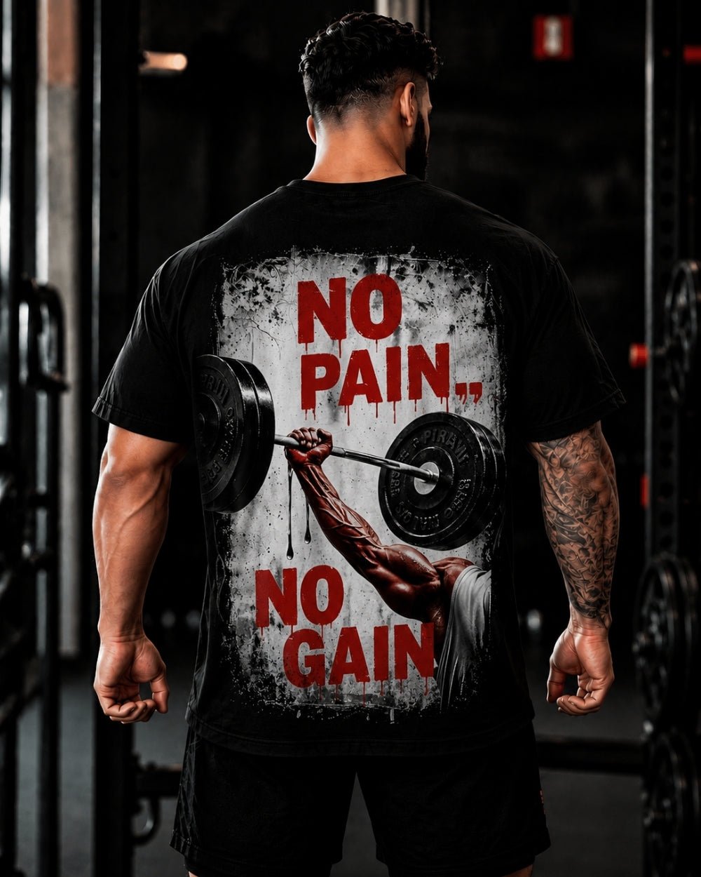 WV_4_e227758f-42f7-4d3a-a0cd-31e72cbb823f-1 Pain To Power Oversized Tee - Image 1