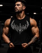 Inferno Mark Sleeveless Tee - Image 3