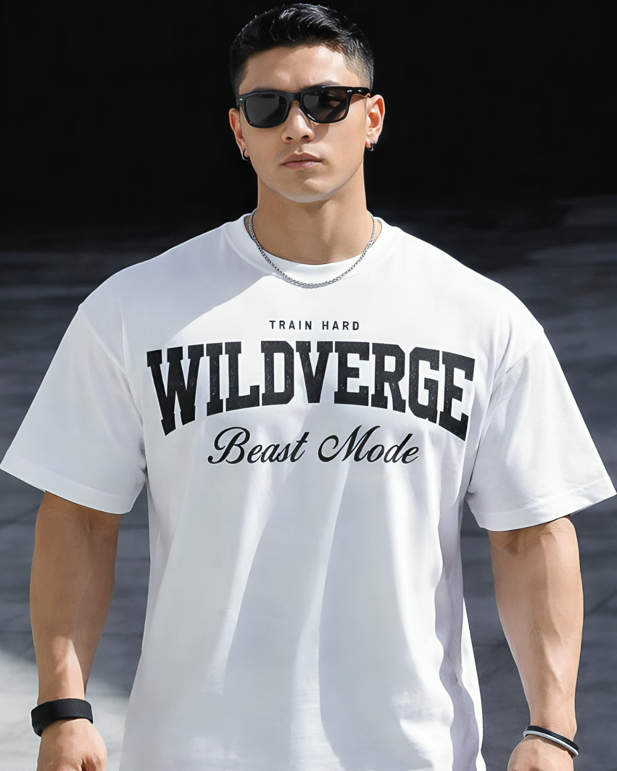 WV6 Main Beast Mode Training Oversized Tee - Image 1